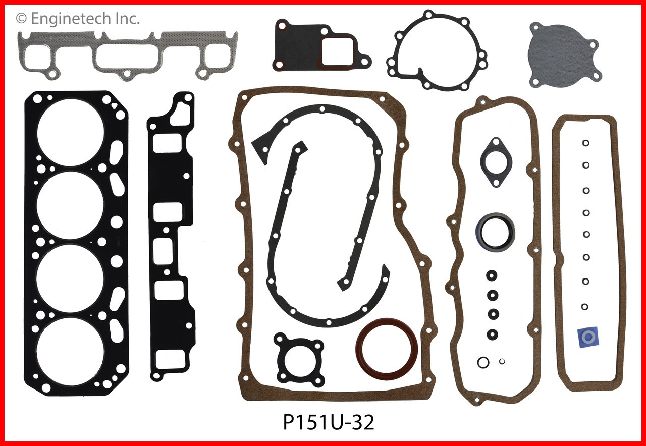 1985 Buick Century 2.5L Engine Gasket Set P151U-32 -1