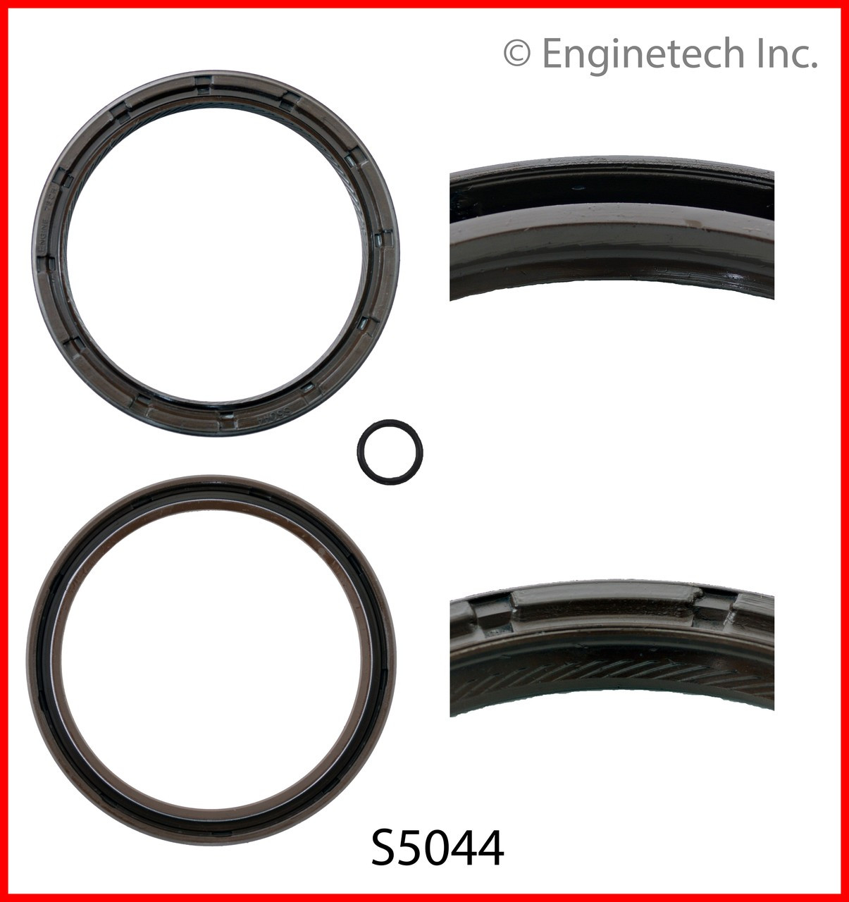 1987 Chevrolet Beretta 2.0L Engine Crankshaft Seal S5044 -53