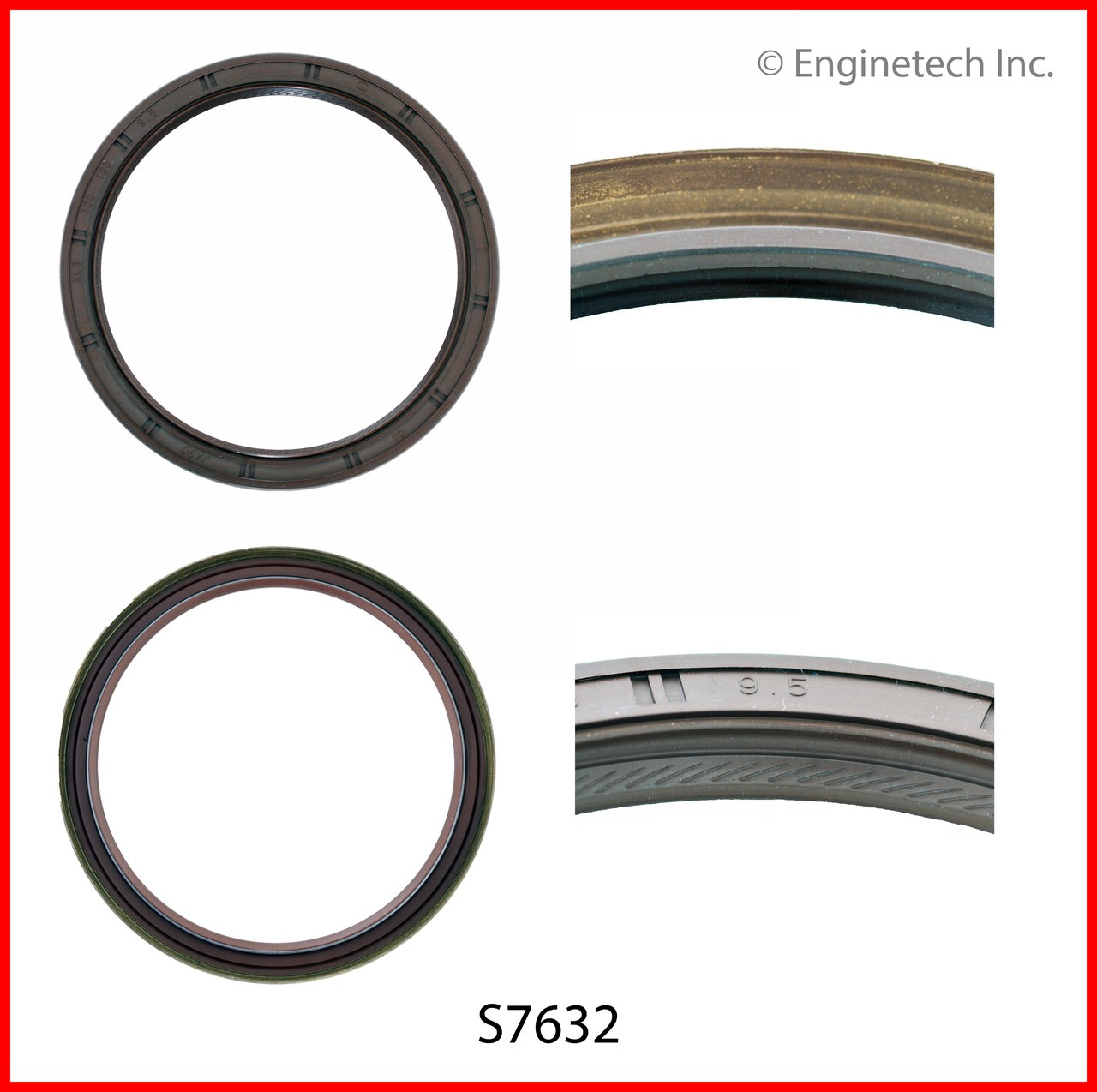 2005 Dodge Durango 3.7L Engine Crankshaft Seal S7632 -26