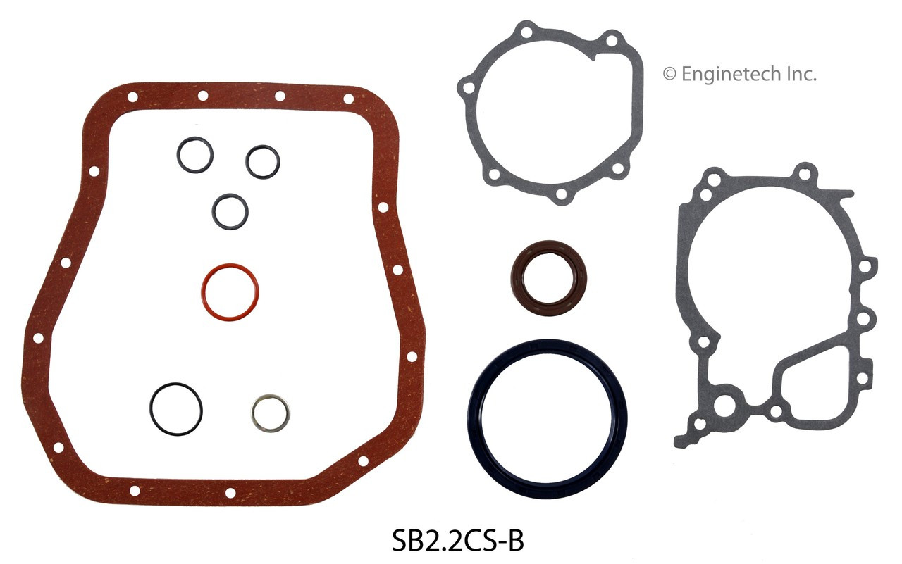 1999 Subaru Impreza 2.2L Engine Lower Gasket Set SB2.2CS-B -23