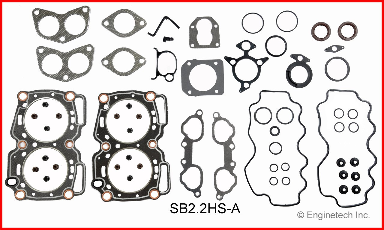 1992 Subaru Legacy 2.2L Engine Cylinder Head Gasket Set SB2.2HS-A -3