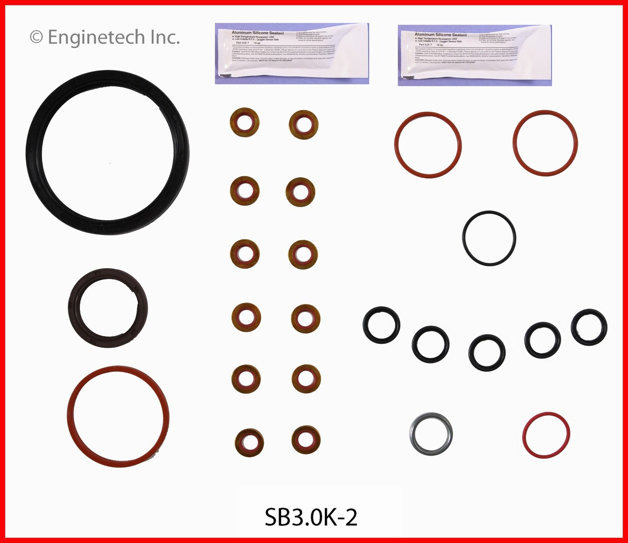 2006 Subaru B9 Tribeca 3.0L Engine Gasket Set SB3.0K-2 -3