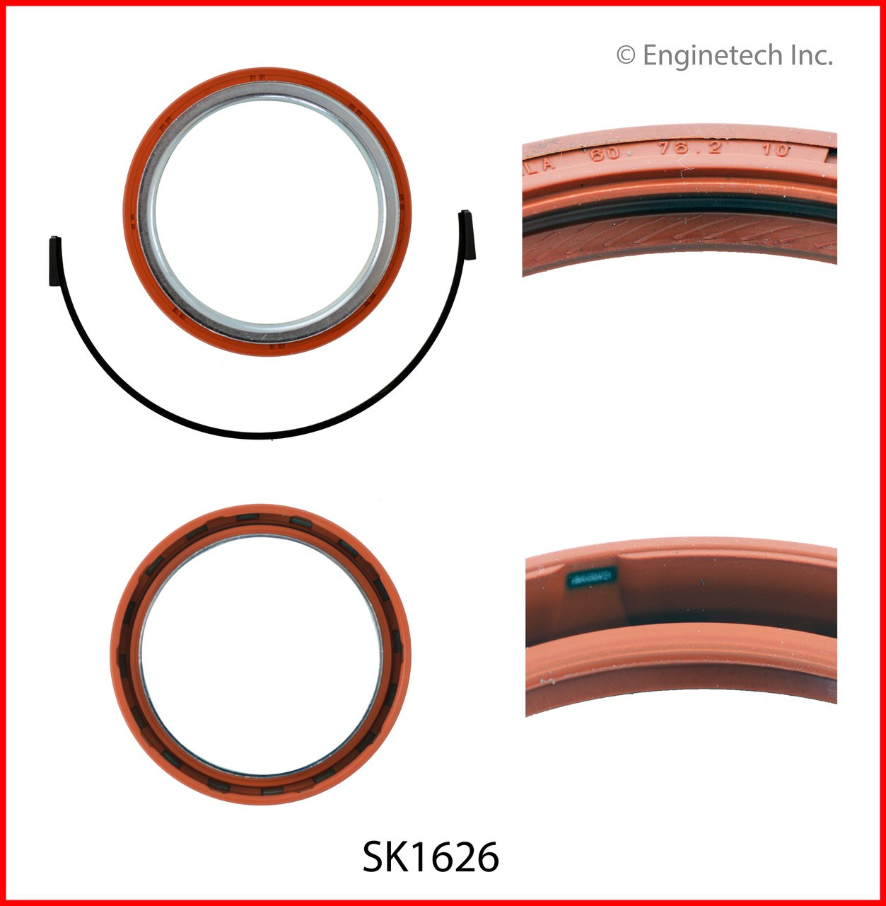 1998 Mercury Mountaineer 4.0L Engine Crankshaft Seal SK1626 -11