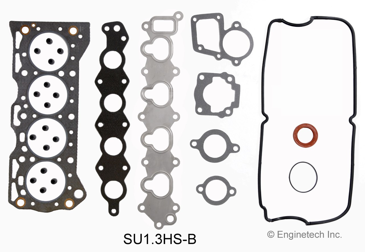 2001 Chevrolet Metro 1.3L Engine Cylinder Head Gasket Set SU1.3HS-B -7