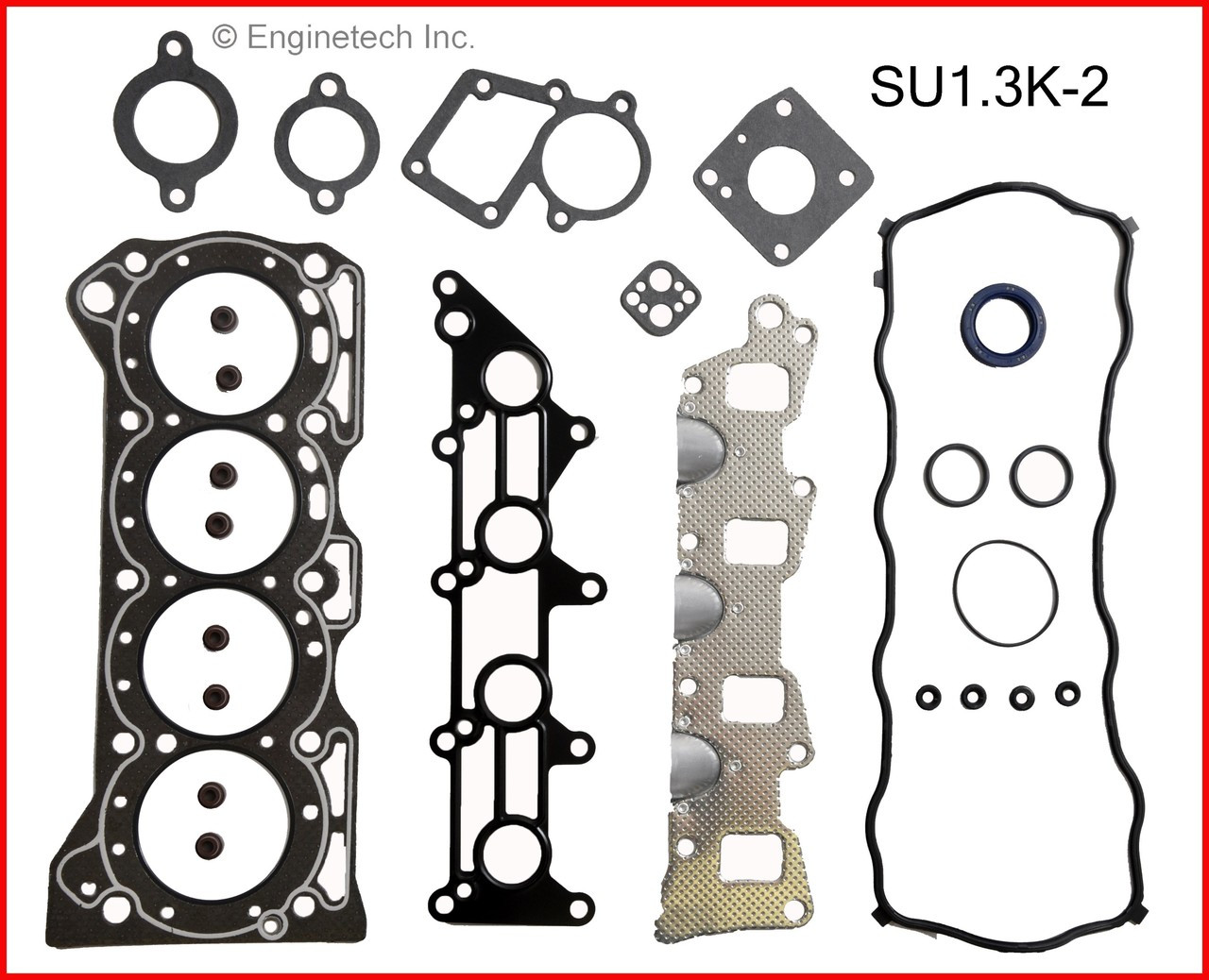 1997 Suzuki Swift 1.3L Engine Gasket Set SU1.3K-2 -3 1997 Suzuki Swift 1.3L Engine Gasket Set SU1.3K-2 -3