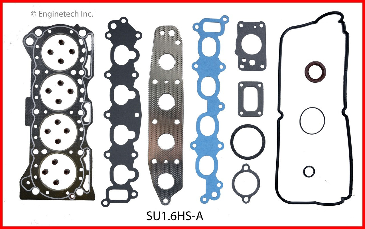 1998 Chevrolet Tracker 1.6L Engine Cylinder Head Gasket Set SU1.6HS-A -18