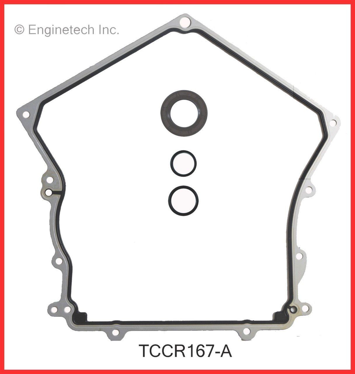 1998 Dodge Intrepid 2.7L Engine Timing Cover Gasket Set TCCR167-A -2