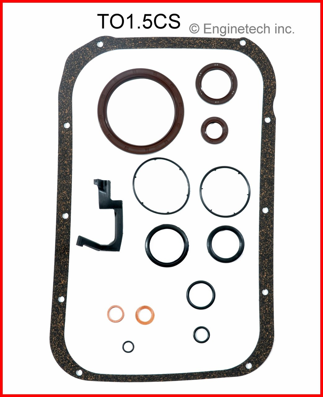 1987 Toyota Tercel 1.5L Engine Lower Gasket Set TO1.5CS -1