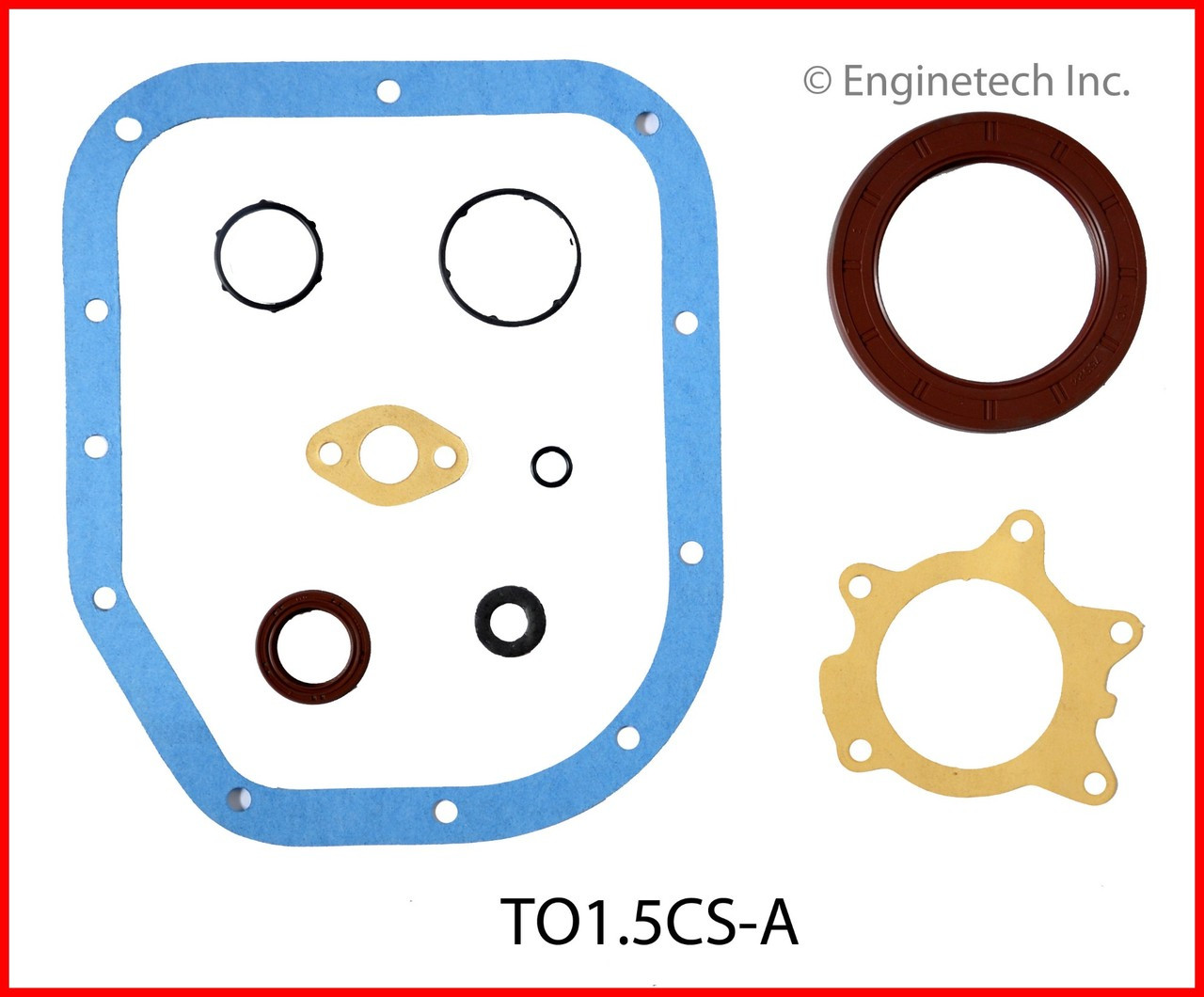 2011 Toyota Yaris 1.5L Engine Lower Gasket Set TO1.5CS-A -20