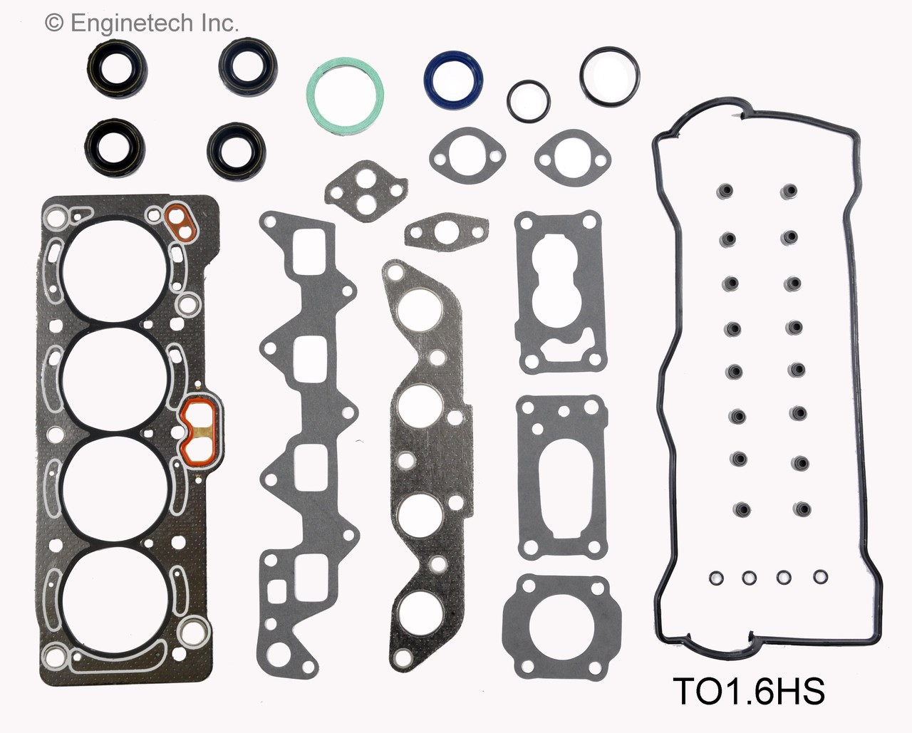 1989 Toyota Corolla 1.6L Engine Cylinder Head Gasket Set TO1.6HS -5