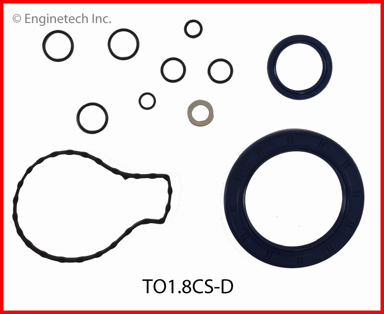 2010 Toyota Prius 1.8L Engine Lower Gasket Set TO1.8CS-D -11