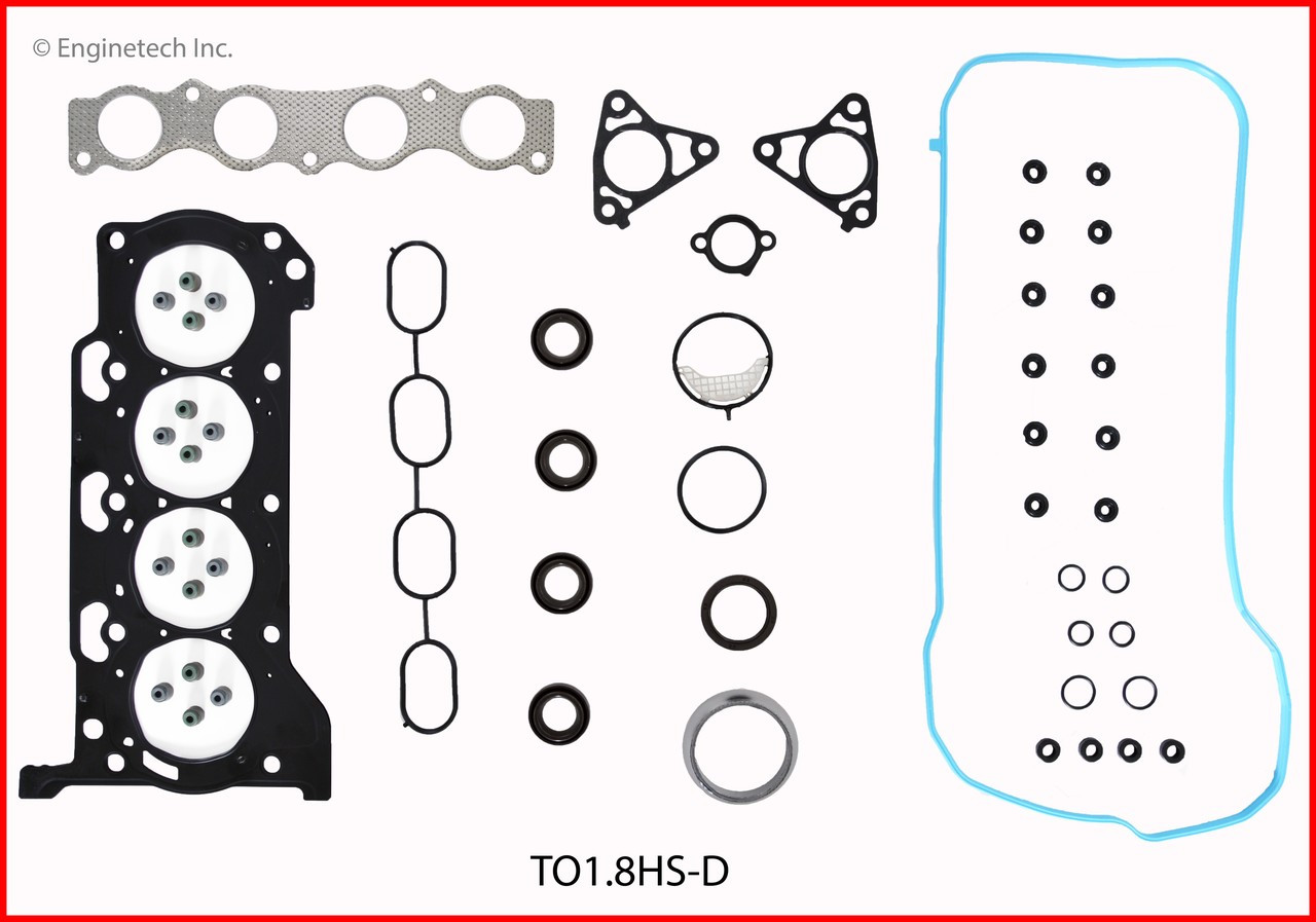 2012 Scion xD 1.8L Engine Cylinder Head Gasket Set TO1.8HS-D -14