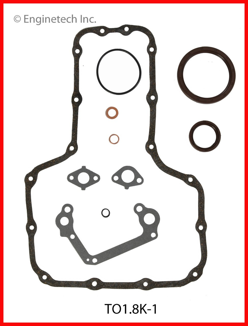 2002 Toyota Celica 1.8L Engine Gasket Set TO1.8K-1 -12