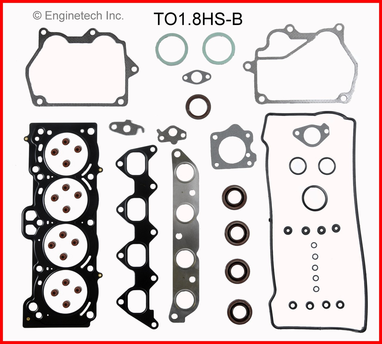 1996 Toyota Corolla 1.8L Engine Gasket Set TO1.8K-2 -15