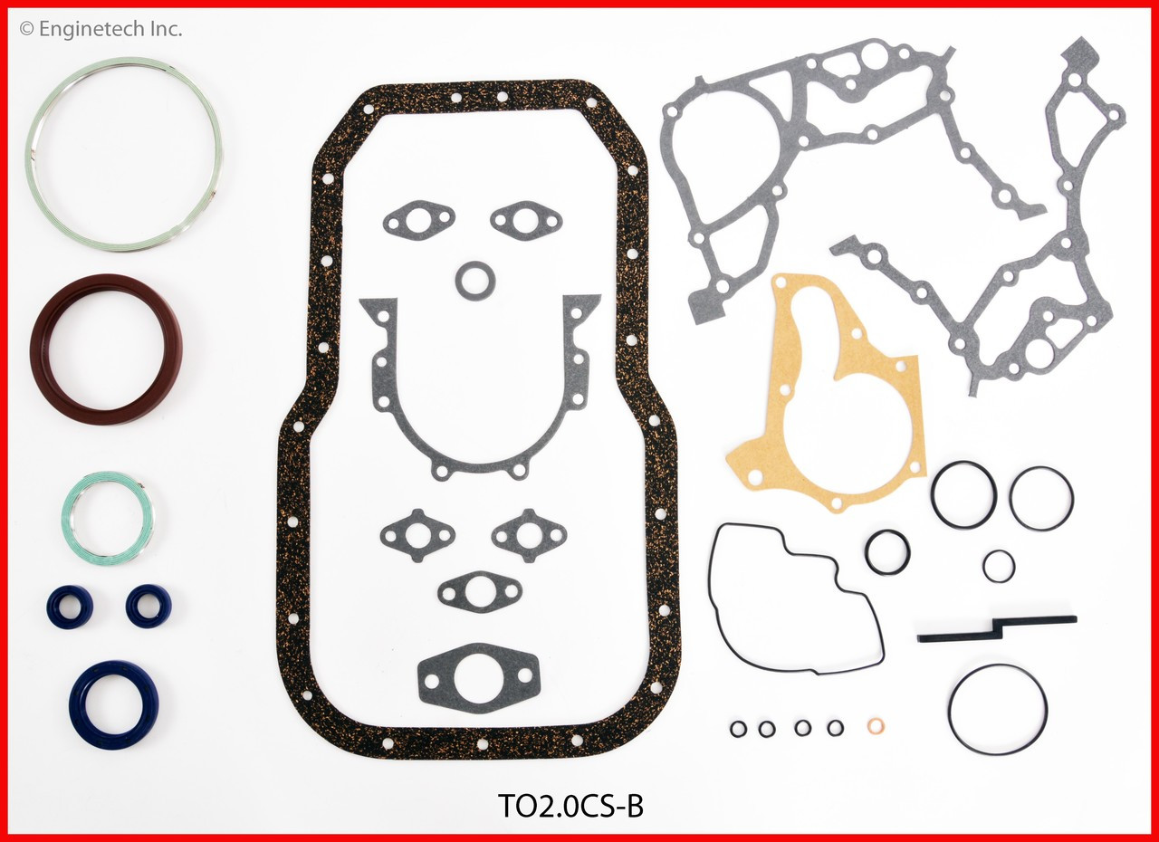 1997 Toyota RAV4 2.0L Engine Lower Gasket Set TO2.0CS-B -2