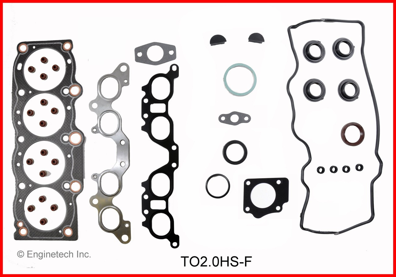 1990 Toyota Camry 2.0L Engine Cylinder Head Gasket Set TO2.0HS-F -10