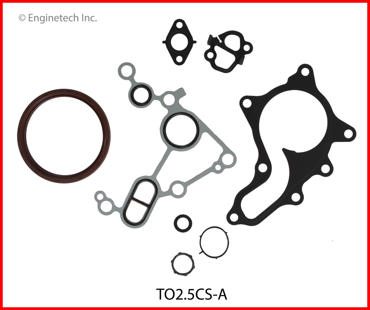 2013 Toyota Venza 2.7L Engine Lower Gasket Set TO2.5CS-A -26