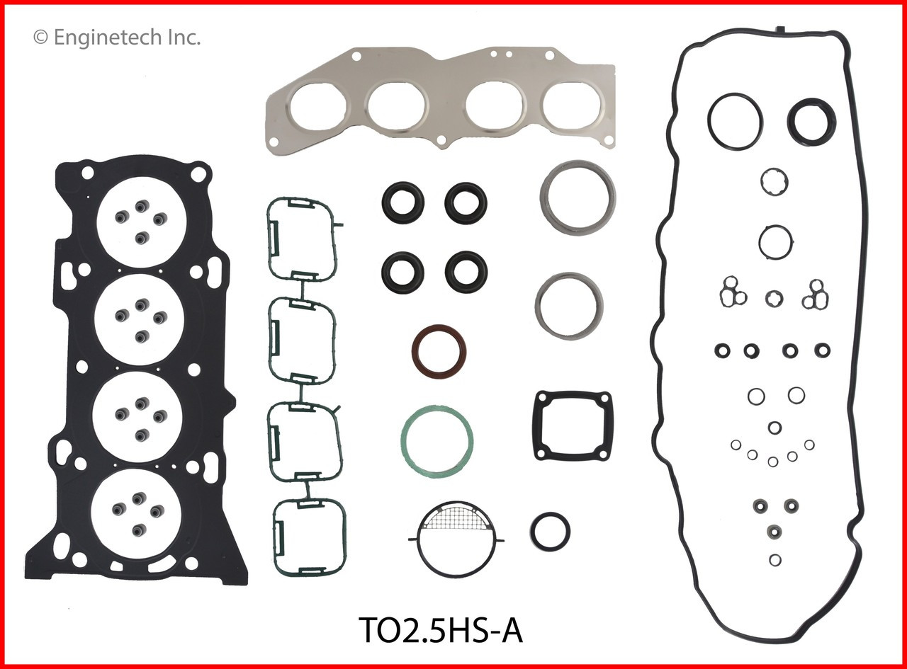 2010 Toyota Venza 2.7L Engine Cylinder Head Gasket Set TO2.5HS-A -7