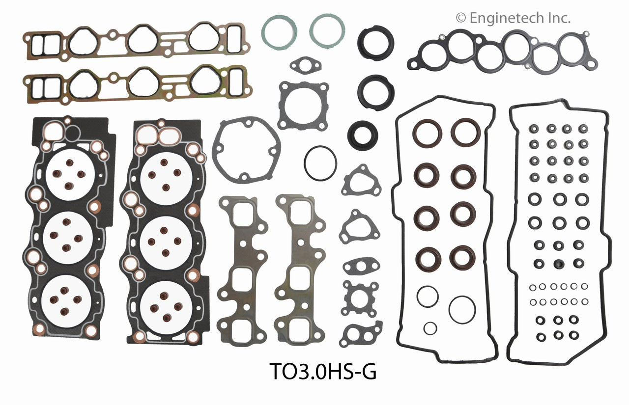 1992 Lexus ES300 3.0L Engine Cylinder Head Gasket Set TO3.0HS-G -1