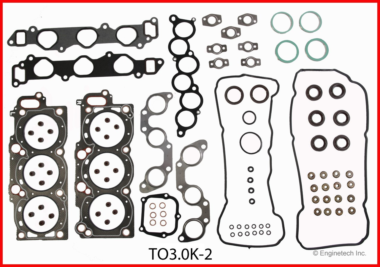 1995 Toyota Camry 3.0L Engine Gasket Set TO3.0K-2 -4