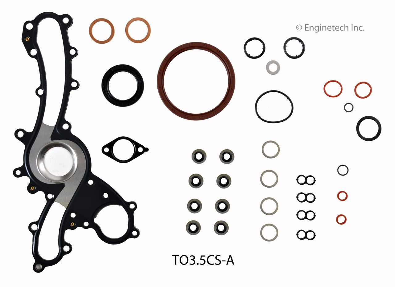 2007 Toyota RAV4 3.5L Engine Lower Gasket Set TO3.5CS-A -11