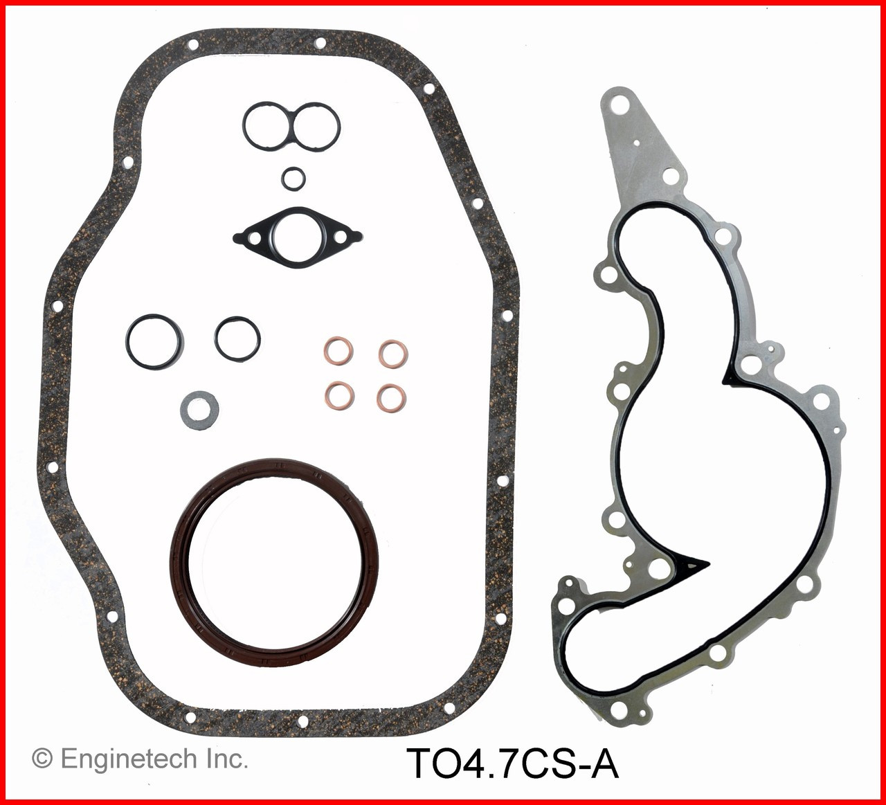 2003 Toyota Land Cruiser 4.7L Engine Lower Gasket Set TO4.7CS-A -19