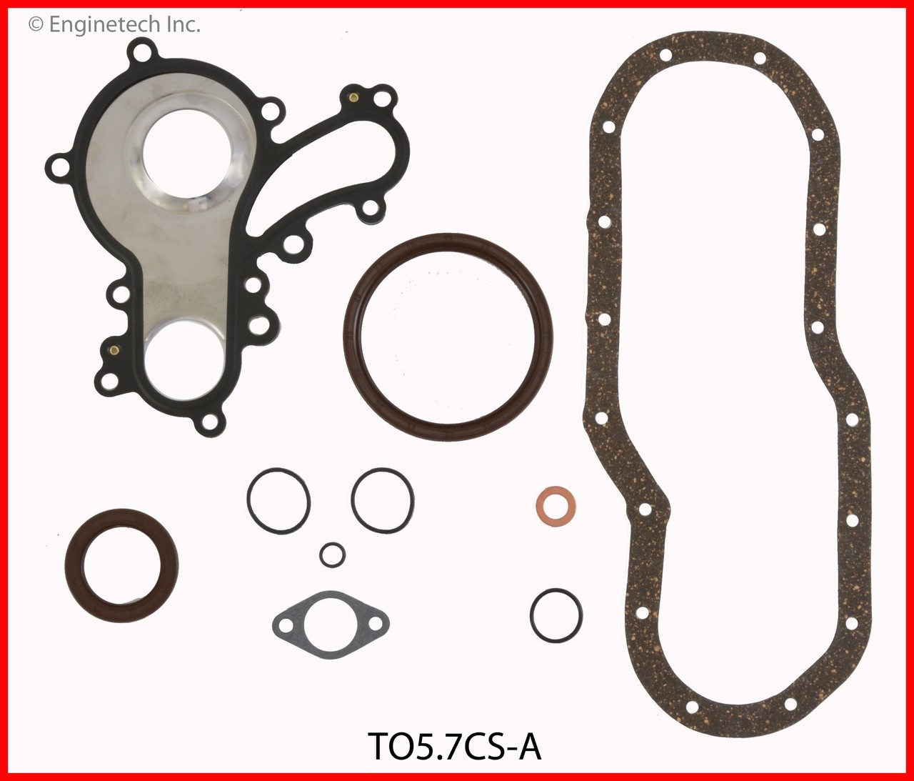 2011 Toyota Land Cruiser 5.7L Engine Lower Gasket Set TO5.7CS-A -21