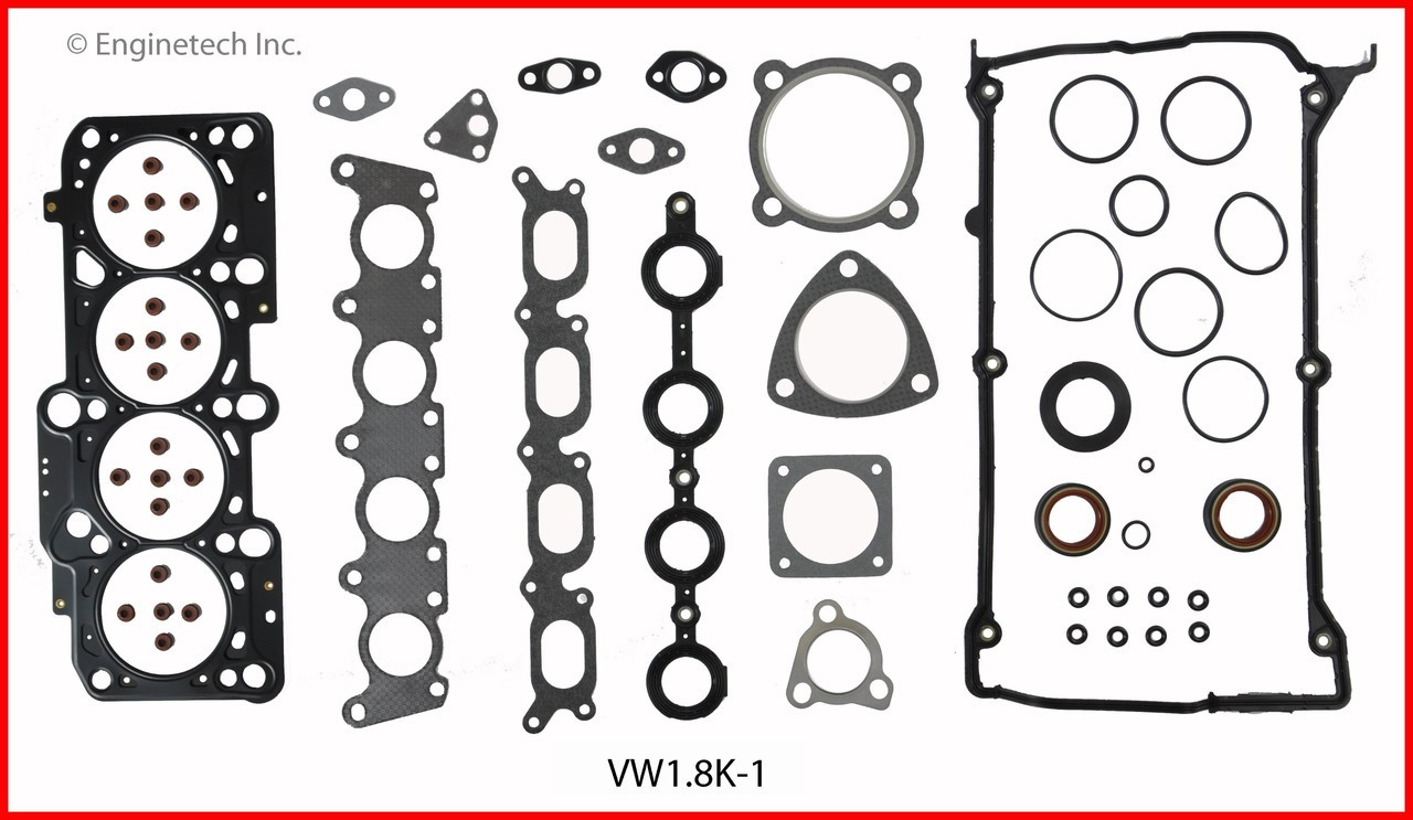 2000 Volkswagen Golf 1.8L Engine Gasket Set VW1.8K-1 -29