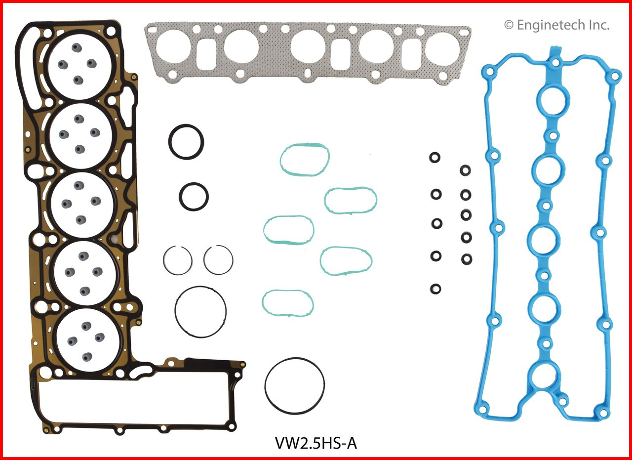 2007 Volkswagen Beetle 2.5L Engine Cylinder Head Gasket Set VW2.5HS-A -14