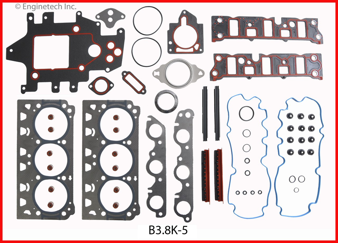 1997 Buick Regal 3.8L Engine Gasket Set B3.8K-5 -6