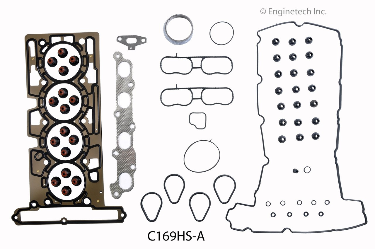 2006 Isuzu i-280 2.8L Engine Cylinder Head Gasket Set C169HS-A -7