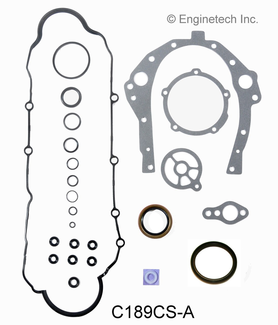 1994 Pontiac Sunbird 3.1L Engine Lower Gasket Set C189CS-A -24