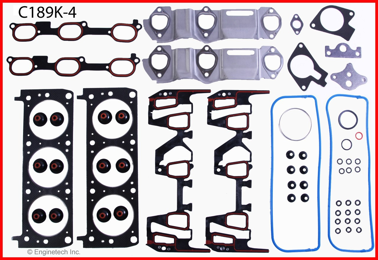 1999 Pontiac Grand Prix 3.1L Engine Gasket Set C189K-4 -8