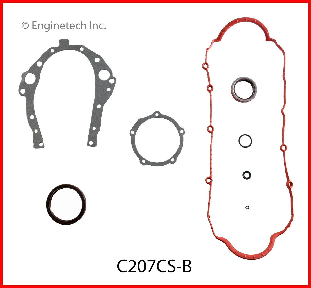 2007 Chevrolet Equinox 3.4L Engine Lower Gasket Set C207CS-B -7