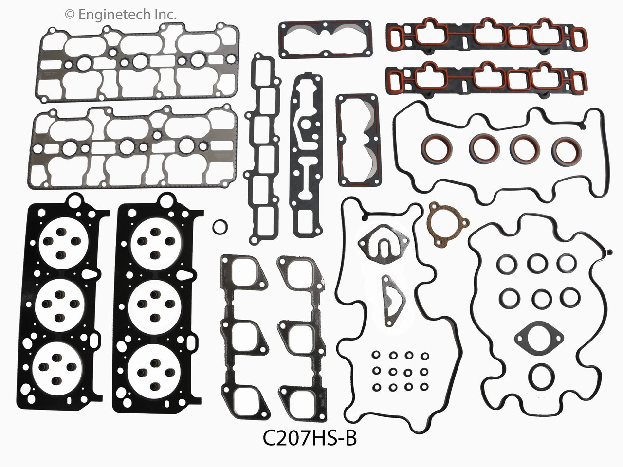 1993 Pontiac Grand Prix 3.4L Engine Cylinder Head Gasket Set C207HS-B -6