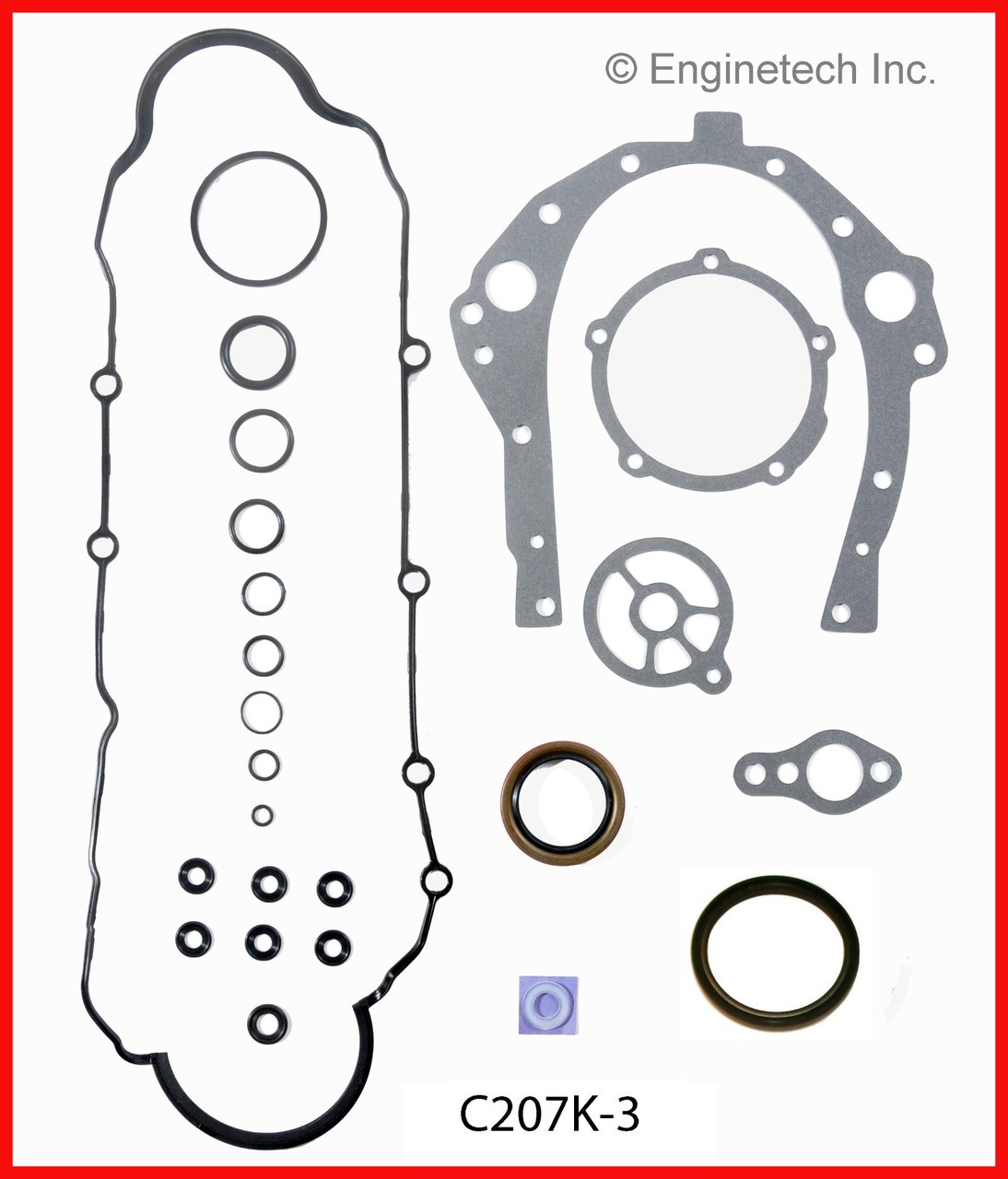 2002 Chevrolet Impala 3.4L Engine Gasket Set C207K-3 -15