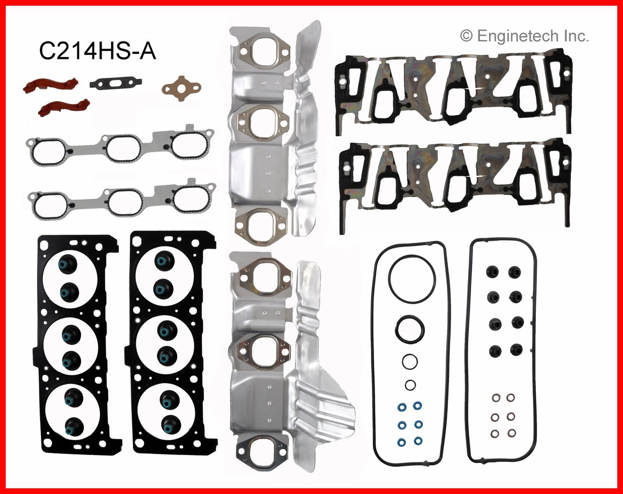 2006 Chevrolet Malibu 3.5L Engine Cylinder Head Gasket Set C214HS-A -5