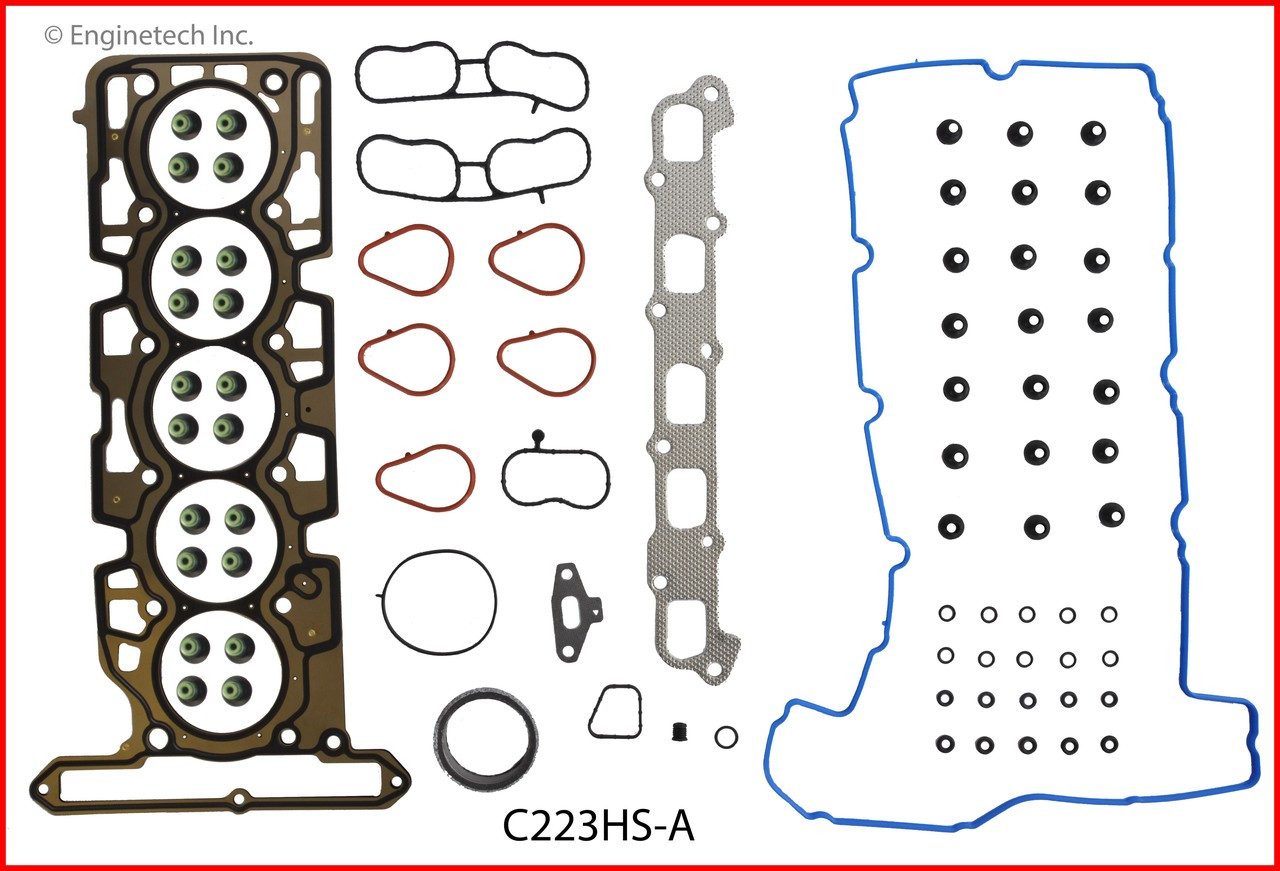 2009 Chevrolet Colorado 3.7L Engine Gasket Set C223K-1 -9