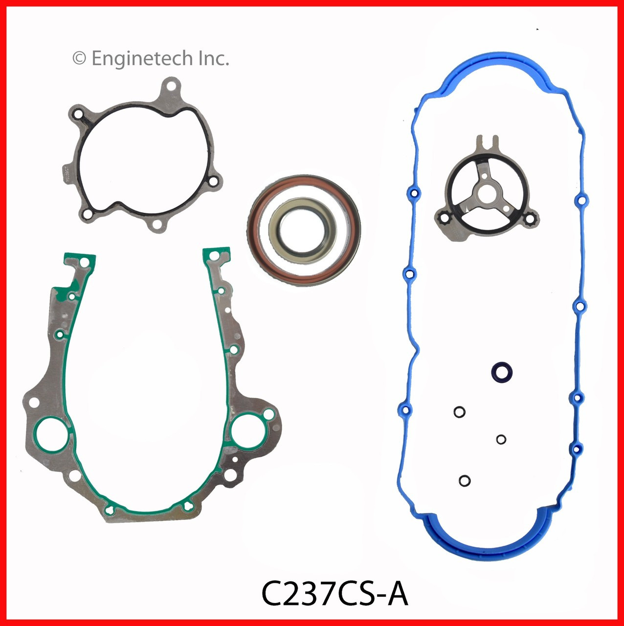 2006 Chevrolet Monte Carlo 3.9L Engine Lower Gasket Set C237CS-A -6