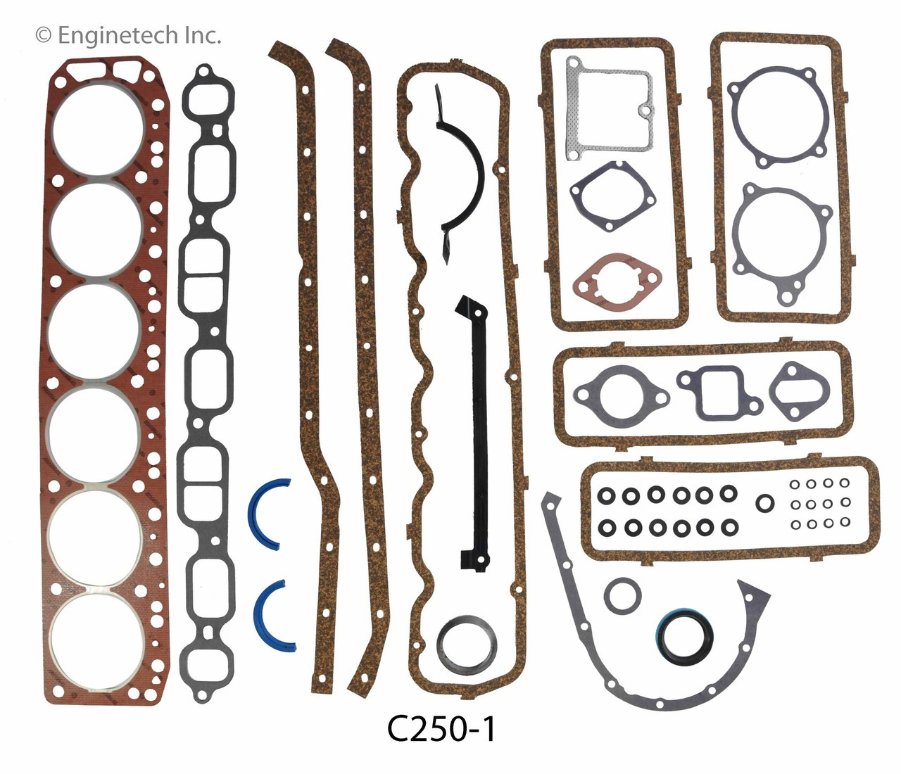 1985 Chevrolet K20 4.8L Engine Gasket Set C250-1 -1253