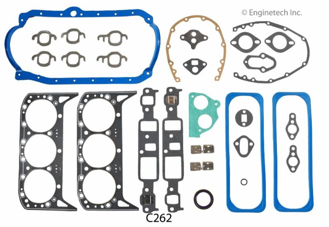 1986 Chevrolet G10 4.3L Engine Gasket Set C262 -6