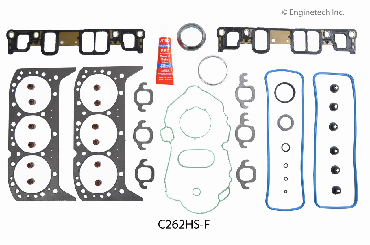 2012 Chevrolet Express 1500 4.3L Engine Cylinder Head Gasket Set C262HS-F -20