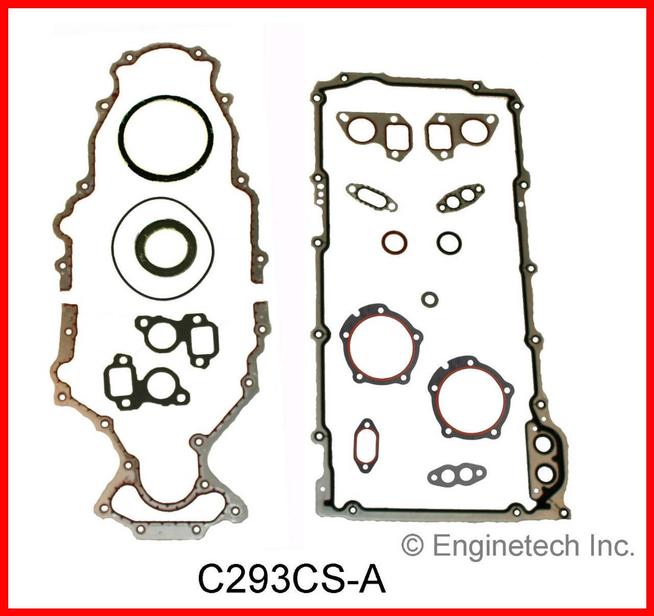 1998 Chevrolet Corvette 5.7L Engine Lower Gasket Set C293CS-A -3