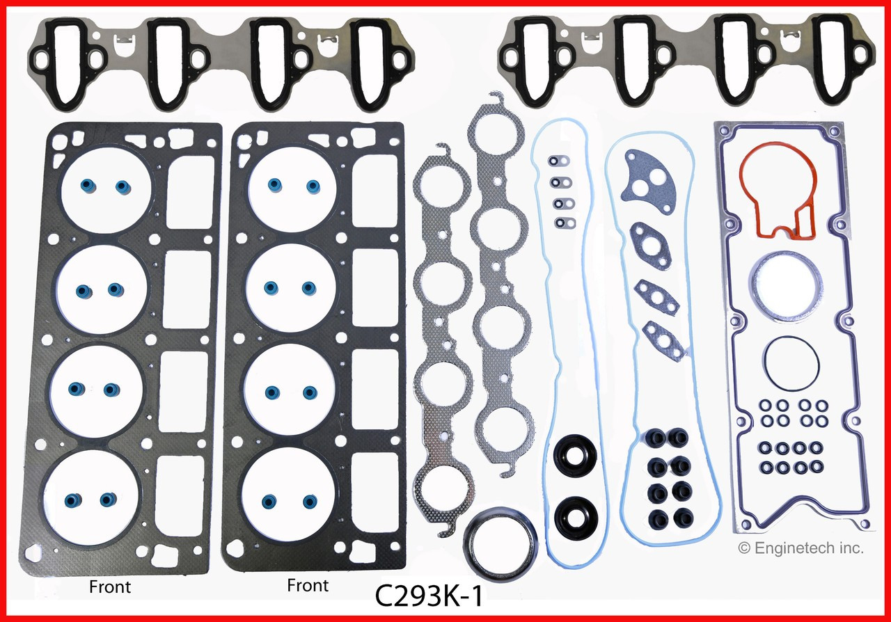 2000 Chevrolet Silverado 1500 4.8L Engine Gasket Set C293K-1 -6