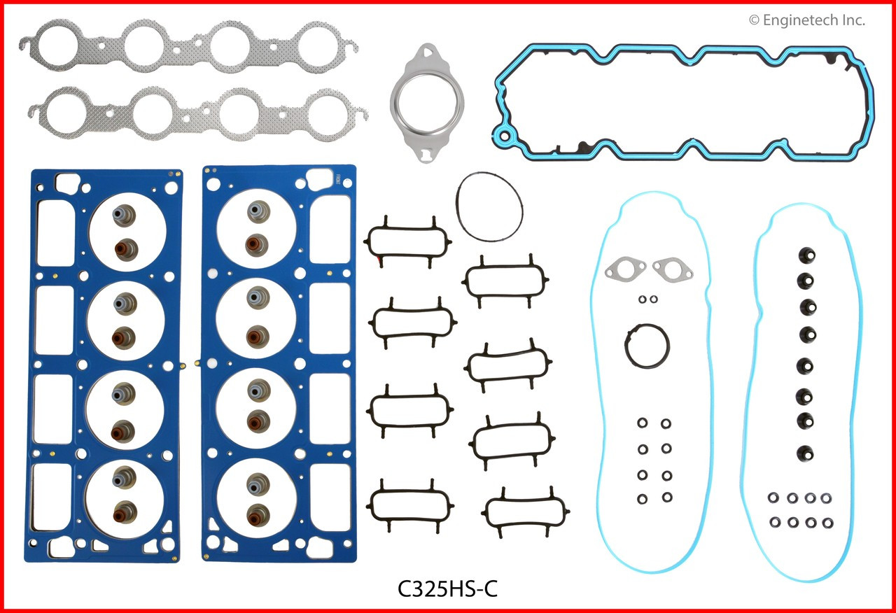 2007 Chevrolet Monte Carlo 5.3L Engine Cylinder Head Gasket Set C325HS-C -6