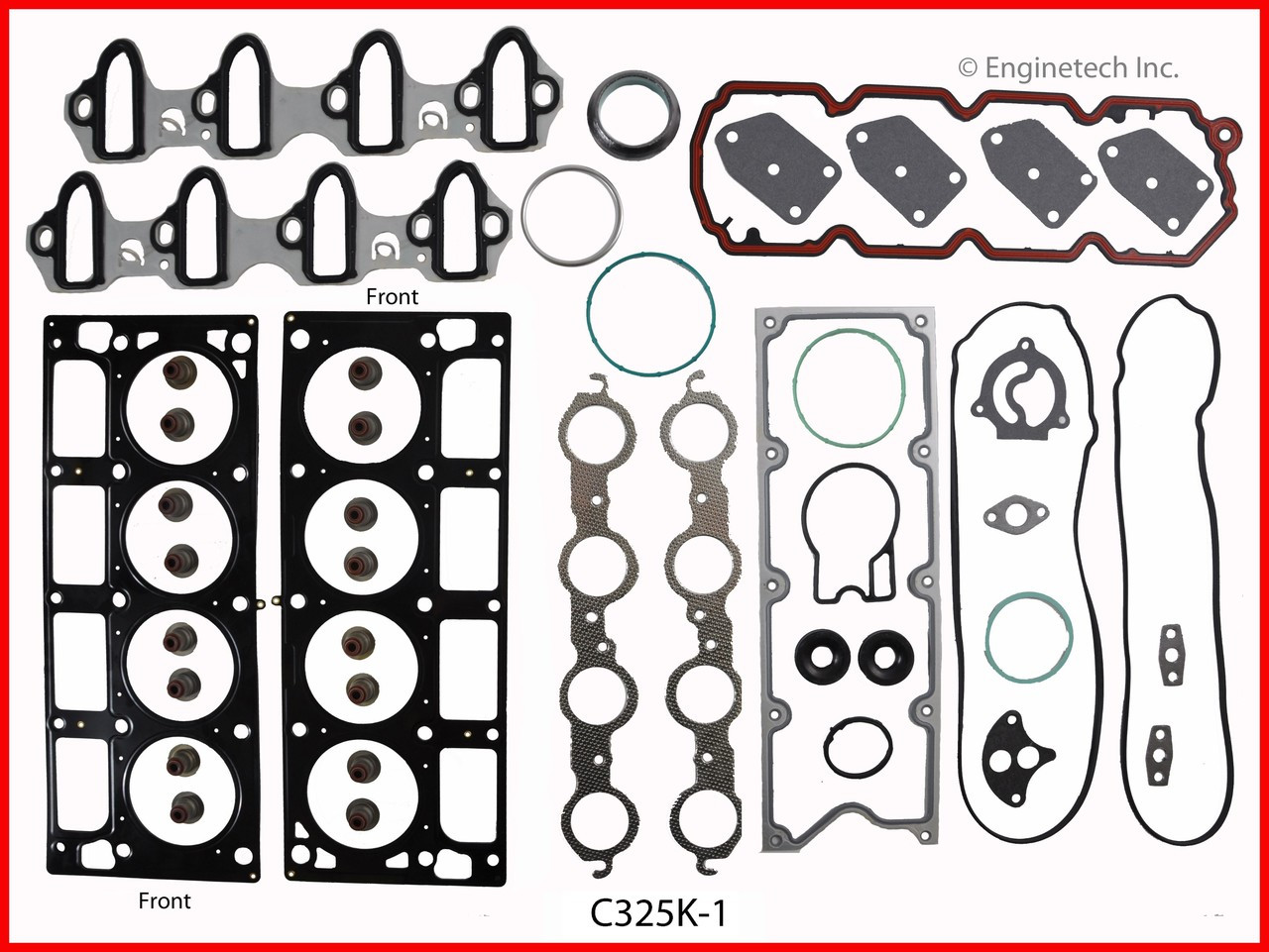 2001 GMC Yukon XL 1500 5.3L Engine Gasket Set C325K-1 -11