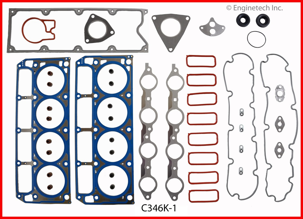 1998 Chevrolet Corvette 5.7L Engine Gasket Set C346K-1 -3