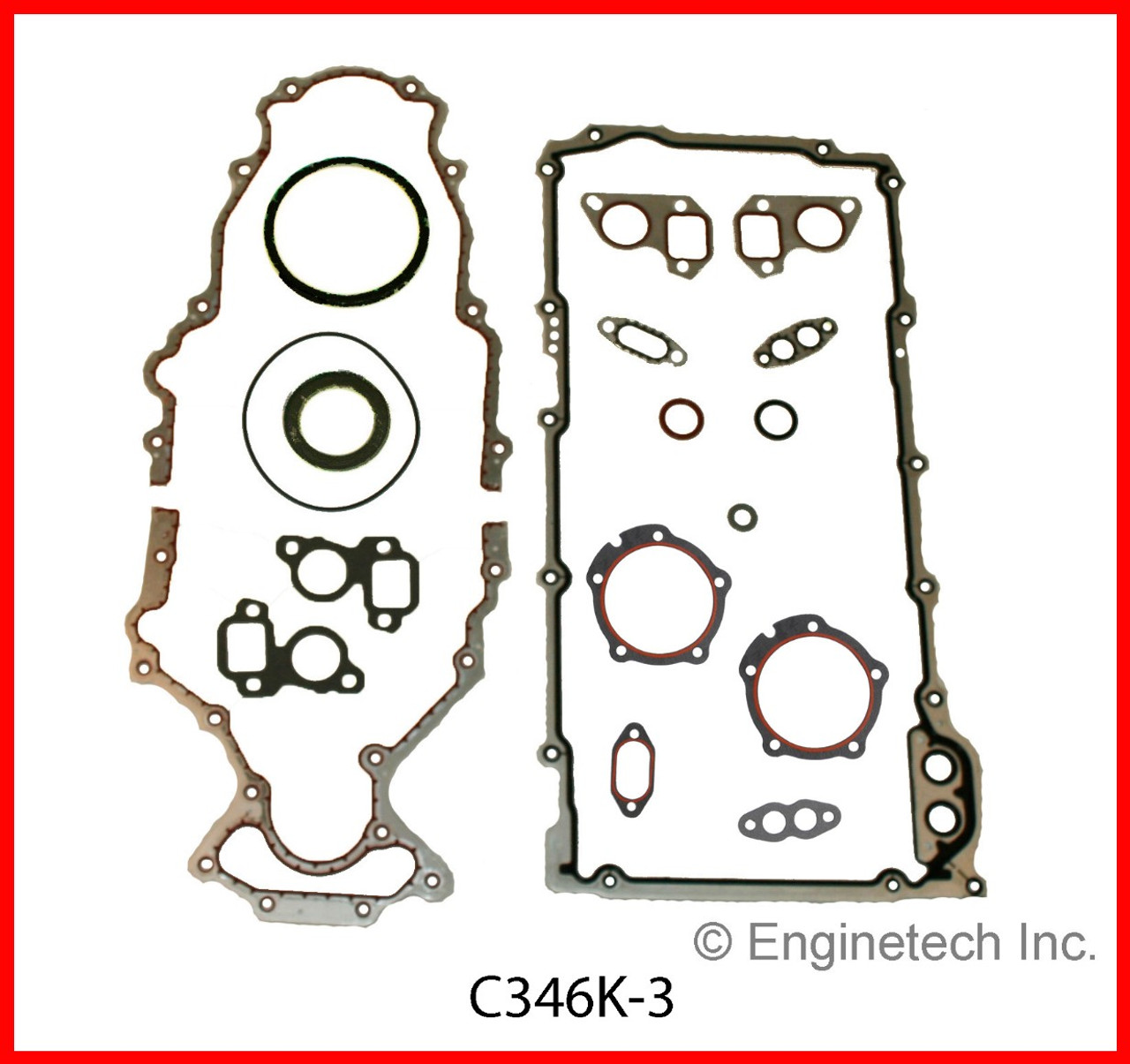 2002 Pontiac Firebird 5.7L Engine Gasket Set C346K-3 -2