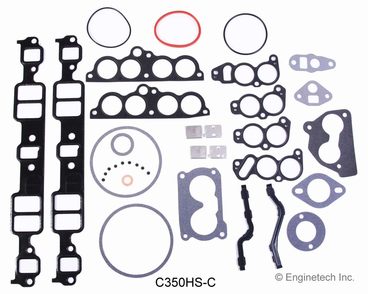 1986 GMC K1500 5.7L Engine Cylinder Head Gasket Set C350HS-C -31