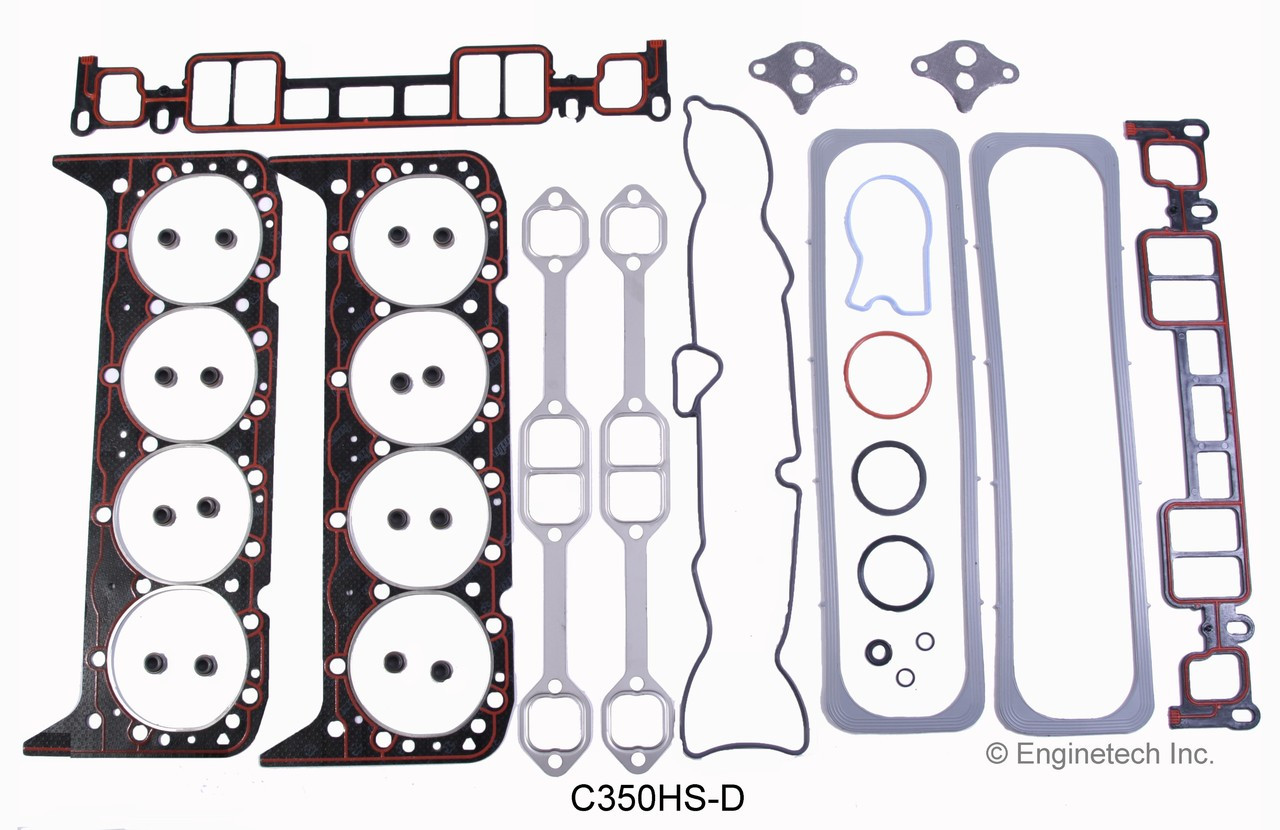 1996 Chevrolet C1500 Suburban 5.7L Engine Cylinder Head Gasket Set C350HS-D -2